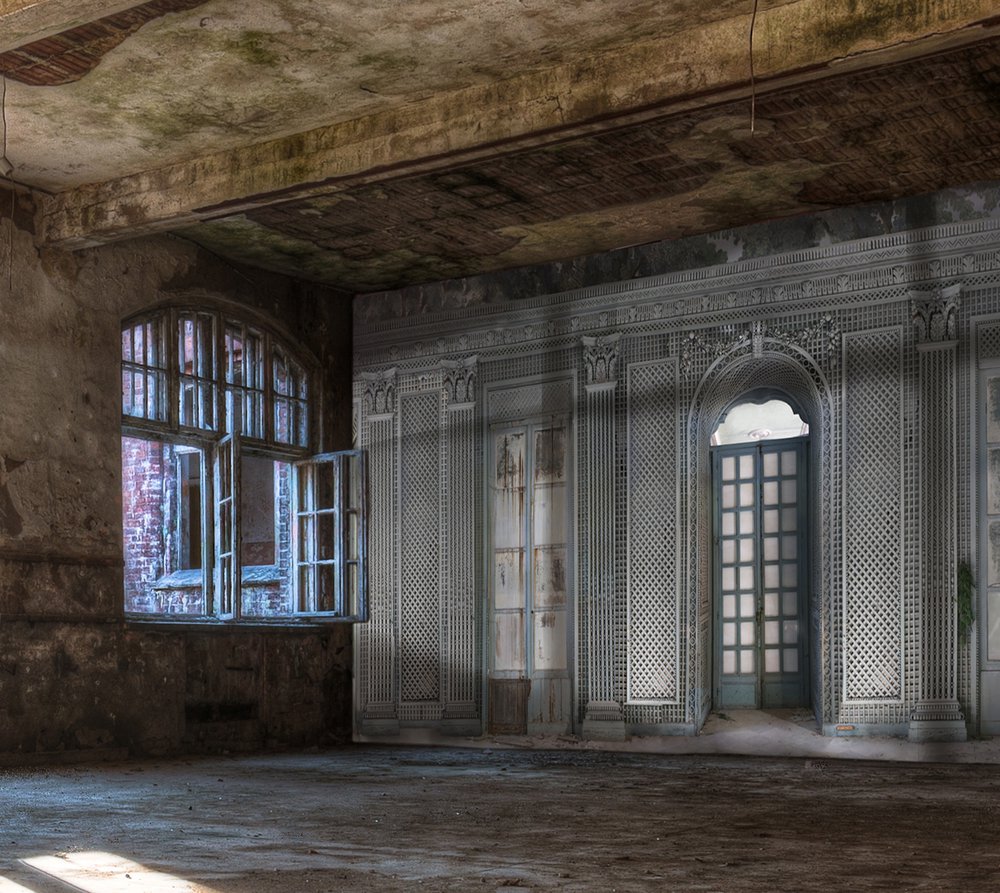 orangerie abandonnée