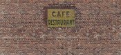 brick wall cafe restaurant