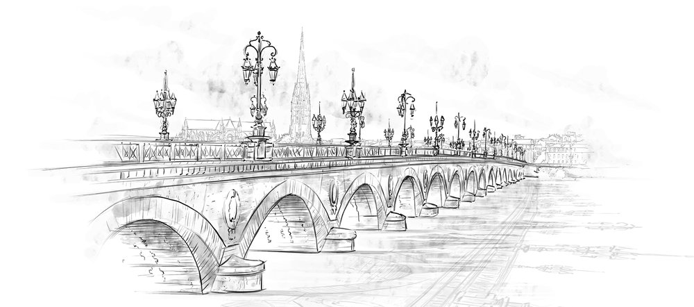 Bordeaux Pont de pierre