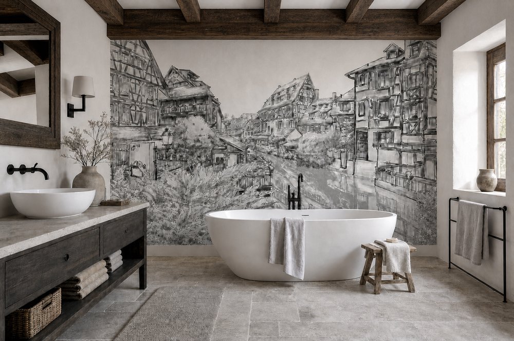 Colmar Vue sur canal