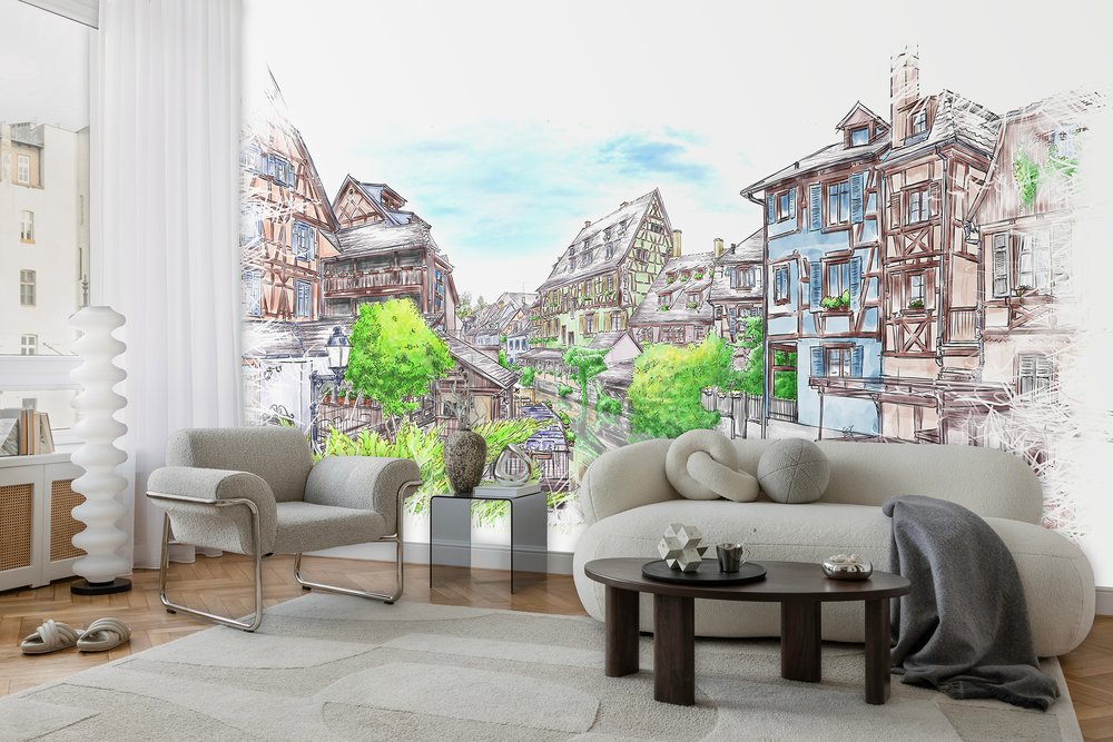 Colmar Vue sur canal