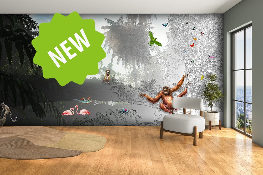 papier peint Un monde libre et sauvage 2