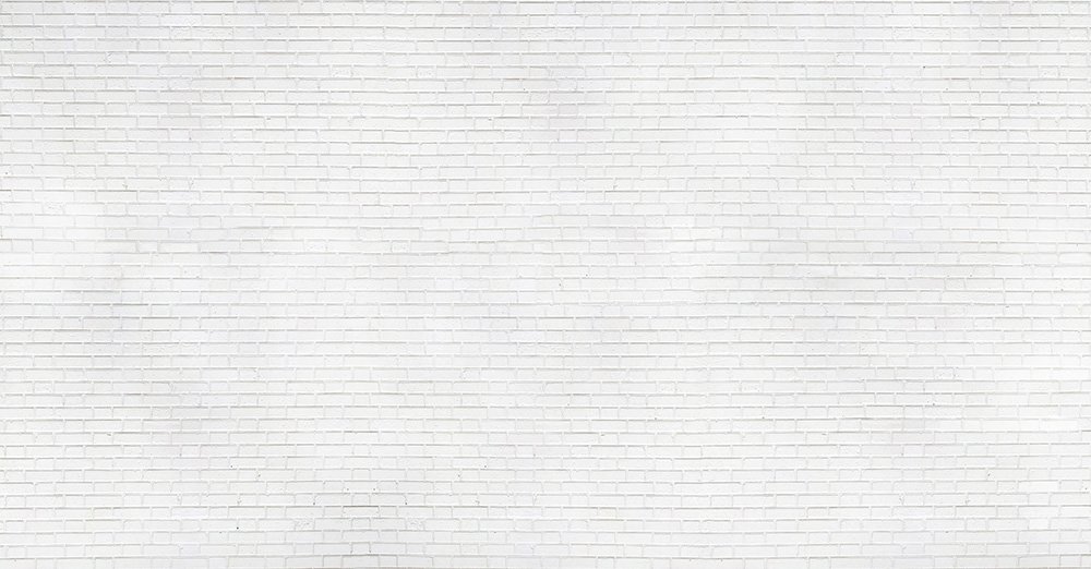 panoramic wallpaper representing white bricks
