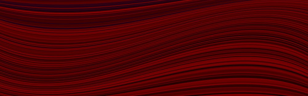 red curved stripes wallpaper