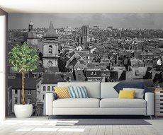 Dieppe wallpaper in a livingroom
